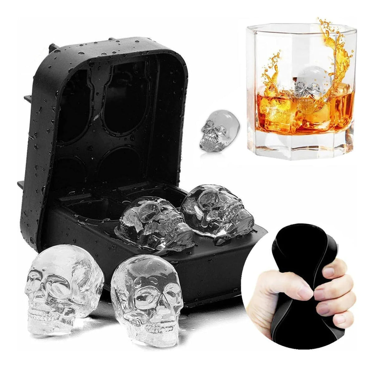 Molde Calavera Multiusos